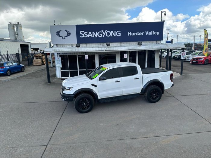 2019 Ford Ranger Raptor PX MkIII MY20.25 4X4 Dual Range Arctic White
