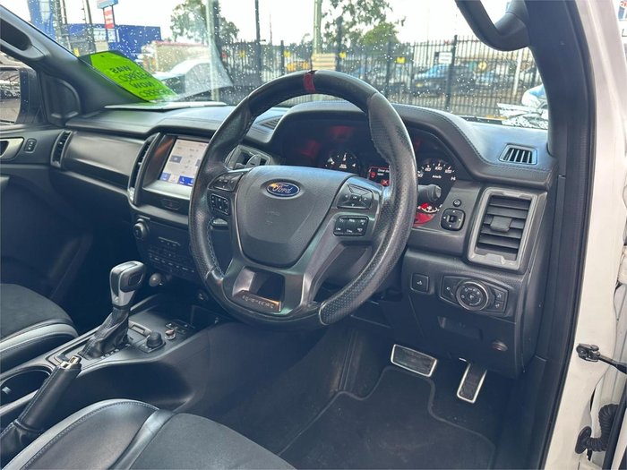 2019 Ford Ranger Raptor PX MkIII MY20.25 4X4 Dual Range Arctic White