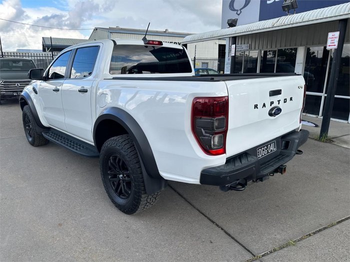 2019 Ford Ranger Raptor PX MkIII MY20.25 4X4 Dual Range Arctic White