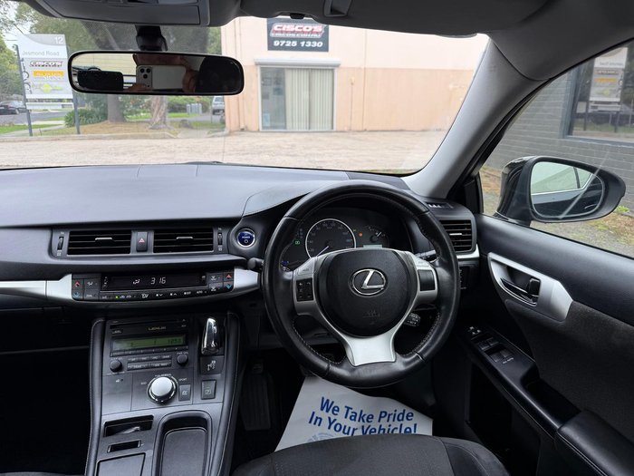 2012 Lexus CT 200h Prestige ZWA10R Onyx