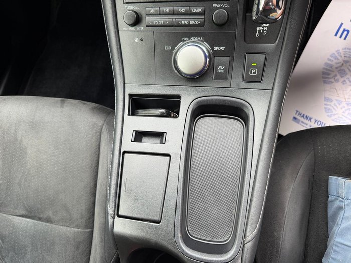 2012 Lexus CT 200h Prestige ZWA10R Onyx