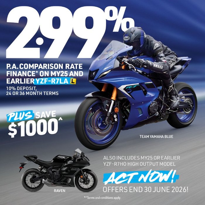 2025 Yamaha YZF-R7LA BLUE