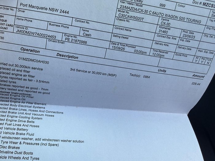 2023 Mazda CX-30 G20 Touring