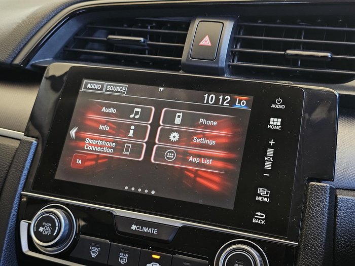 2017 Honda Civic VTi 10th Gen MY17 Rally Red