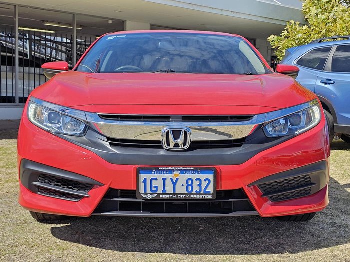 2017 Honda Civic VTi 10th Gen MY17 Rally Red
