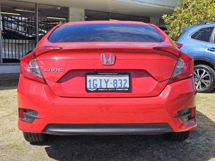 2017 Honda Civic VTi 10th Gen MY17 Rally Red