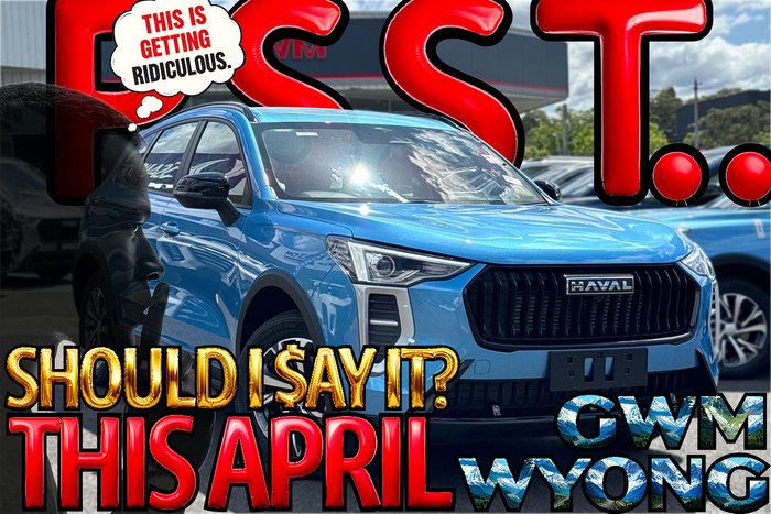 2026 GWM Haval Jolion Premium A01 Azure Blue (HB01)