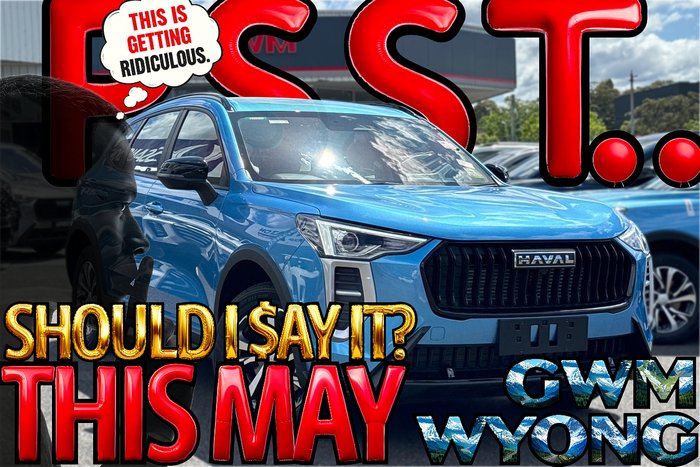 2026 GWM Haval Jolion Premium A01 Azure Blue (HB01)