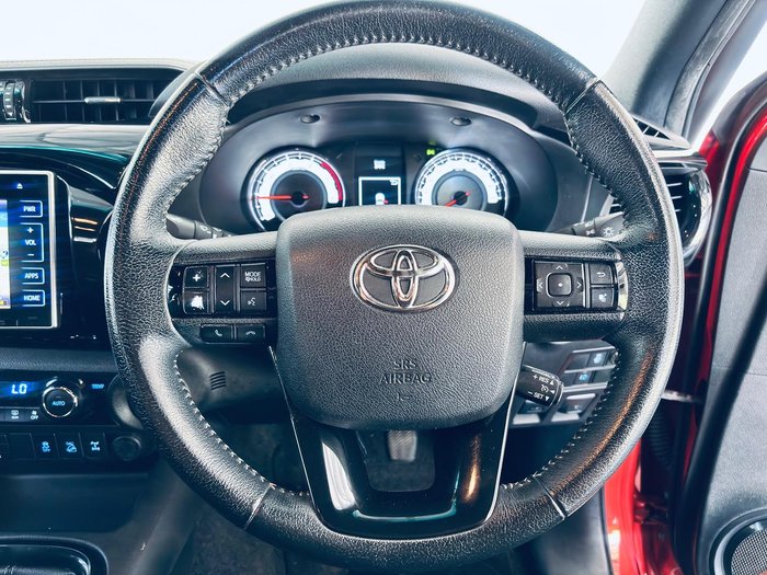 2018 Toyota Hilux Rugged X GUN126R 4X4 Dual Range Inferno