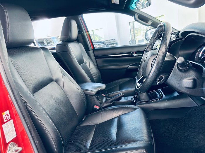 2018 Toyota Hilux Rugged X GUN126R 4X4 Dual Range Inferno