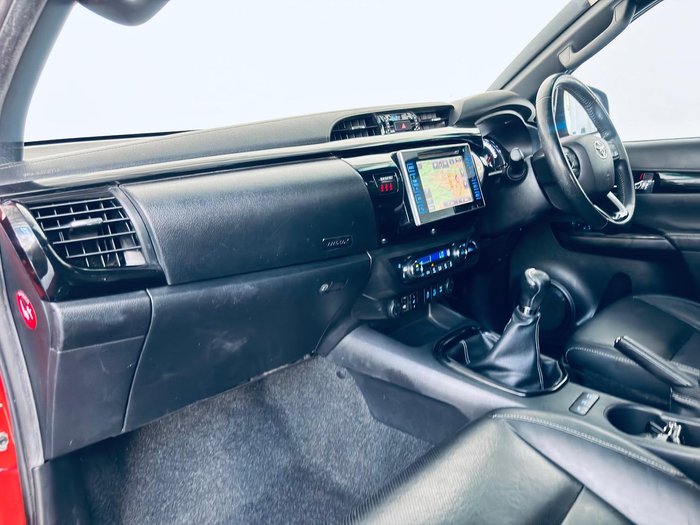 2018 Toyota Hilux Rugged X GUN126R 4X4 Dual Range Inferno