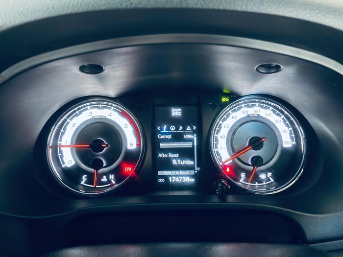 2018 Toyota Hilux Rugged X GUN126R 4X4 Dual Range Inferno