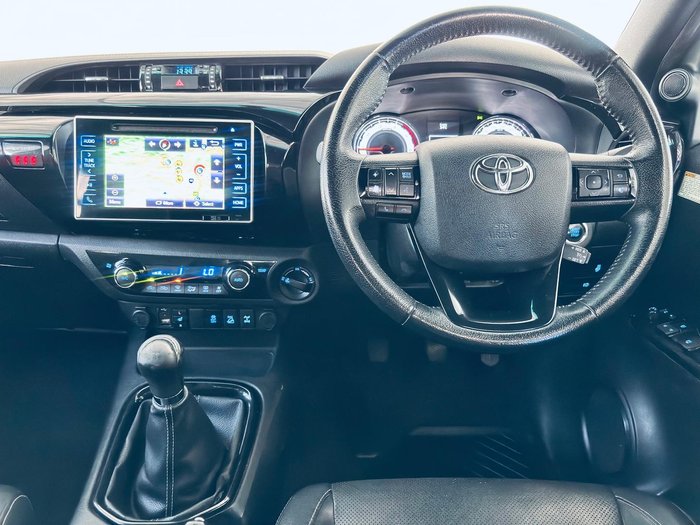 2018 Toyota Hilux Rugged X GUN126R 4X4 Dual Range Inferno