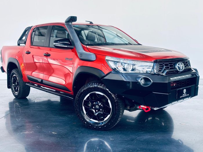 2018 Toyota Hilux Rugged X GUN126R 4X4 Dual Range Inferno
