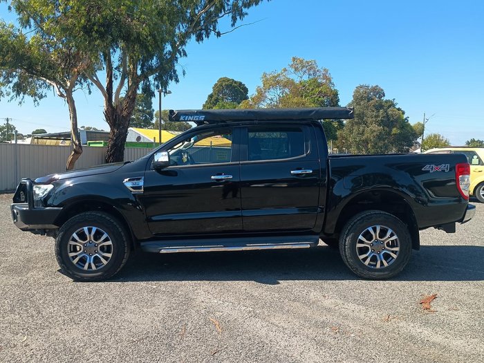 2016 Ford Ranger XLT PX MkII 4X4 Dual Range Black Mica