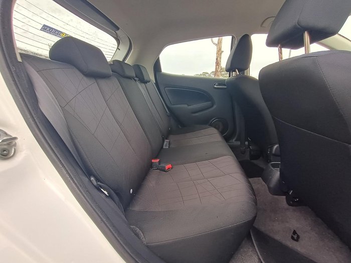 2013 Mazda 2 Neo DE Series 2 MY13 Crystal White Pearl