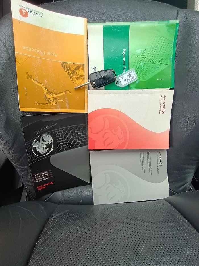 2008 Holden Astra CDX AH MY08 Black Sapphire