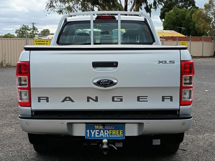 2018 Ford Ranger XLS PX MkII MY18 4X4 Dual Range Ingot Silver