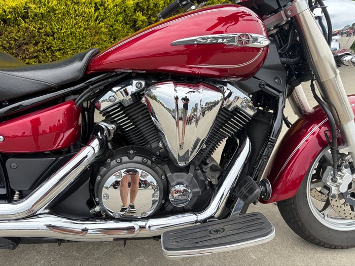 2016 Yamaha XVS1300A V-STAR Red