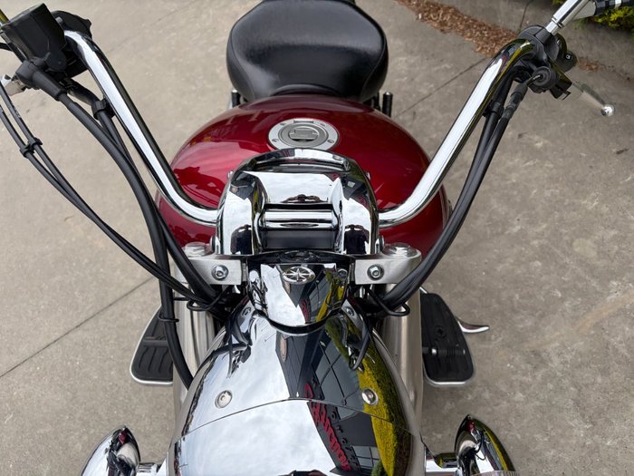 2016 Yamaha XVS1300A V-STAR Red