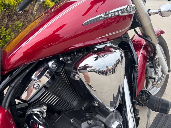 2016 Yamaha XVS1300A V-STAR Red