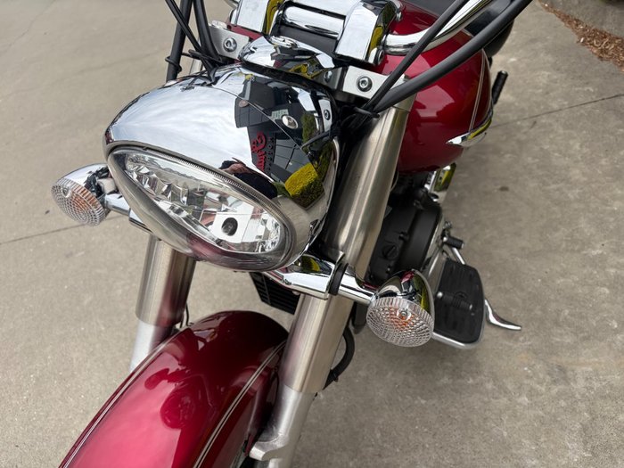 2016 Yamaha XVS1300A V-STAR Red