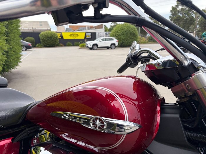 2016 Yamaha XVS1300A V-STAR Red