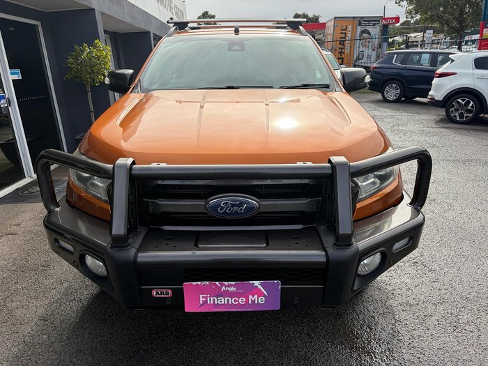 2016 Ford Ranger Wildtrak PX MkII 4X4 Dual Range Pride Orange