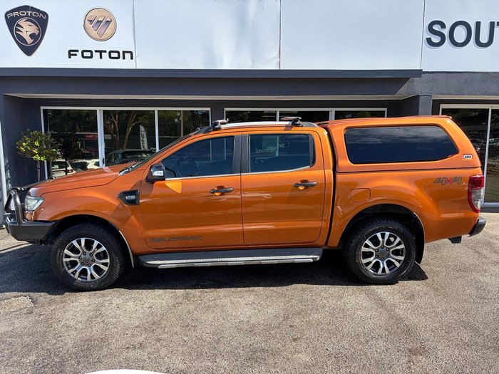 2016 Ford Ranger Wildtrak PX MkII 4X4 Dual Range Pride Orange