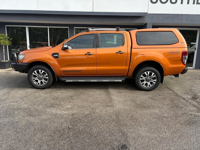 2016 Ford Ranger Wildtrak PX MkII 4X4 Dual Range Pride Orange