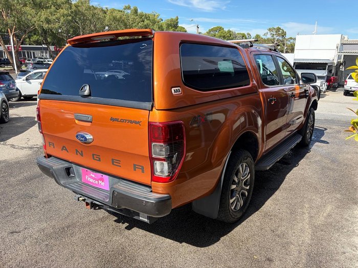 2016 Ford Ranger Wildtrak PX MkII 4X4 Dual Range Pride Orange