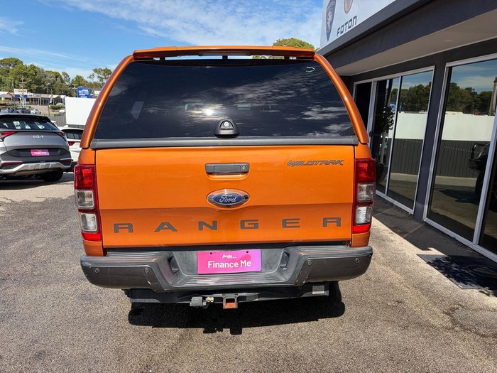 2016 Ford Ranger Wildtrak PX MkII 4X4 Dual Range Pride Orange