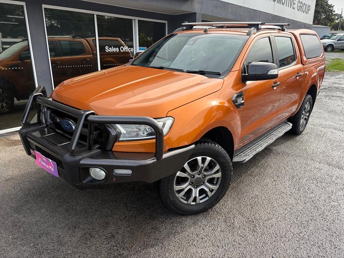 2016 Ford Ranger Wildtrak PX MkII 4X4 Dual Range Pride Orange