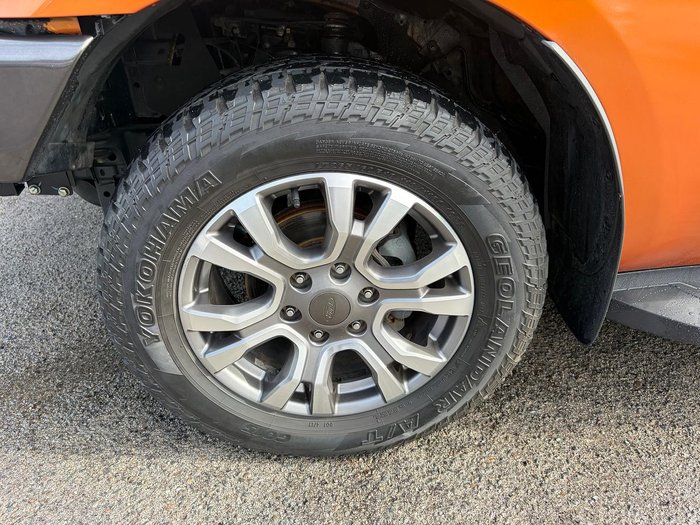 2016 Ford Ranger Wildtrak PX MkII 4X4 Dual Range Pride Orange