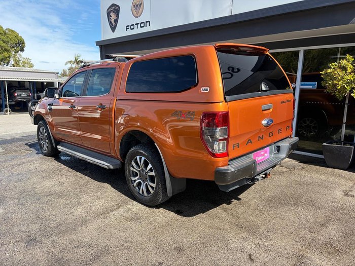 2016 Ford Ranger Wildtrak PX MkII 4X4 Dual Range Pride Orange