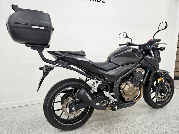 2017 Honda CB500FA (ABS) Black