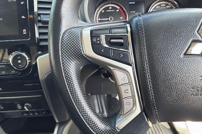 2019 Mitsubishi Triton GLX+ MR MY20 4X4 Dual Range White