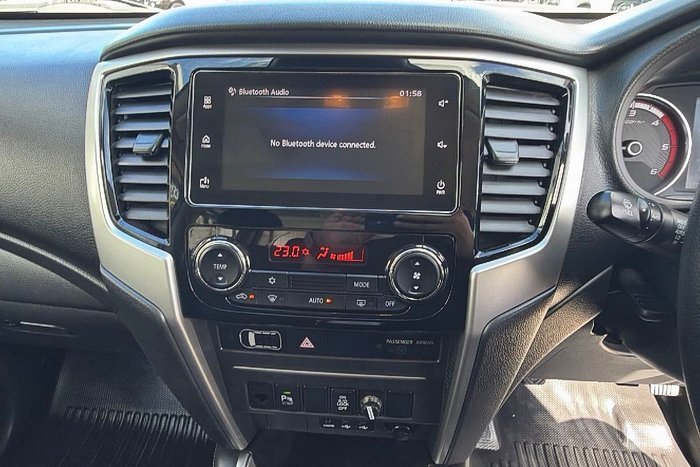 2019 Mitsubishi Triton GLX+ MR MY20 4X4 Dual Range White