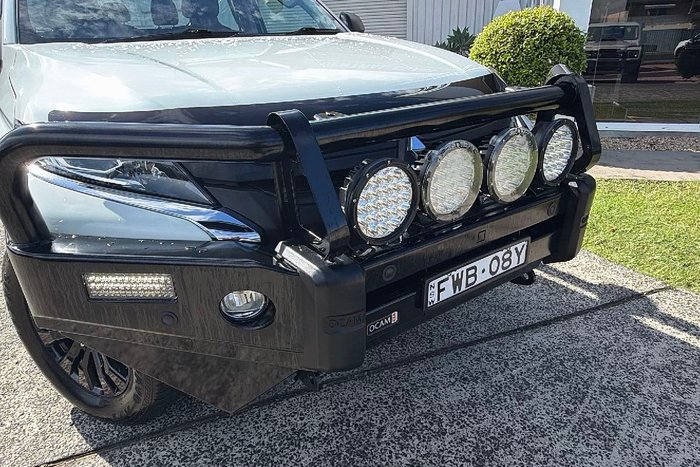 2019 Mitsubishi Triton GLX+ MR MY20 4X4 Dual Range White