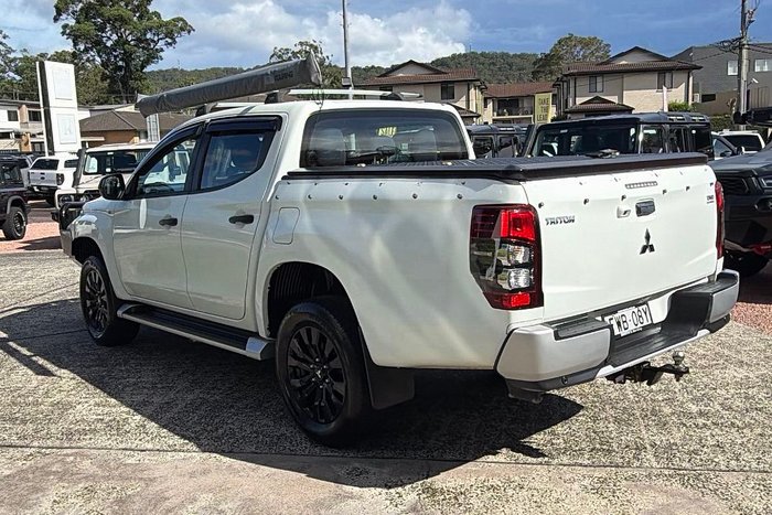2019 Mitsubishi Triton GLX+ MR MY20 4X4 Dual Range White