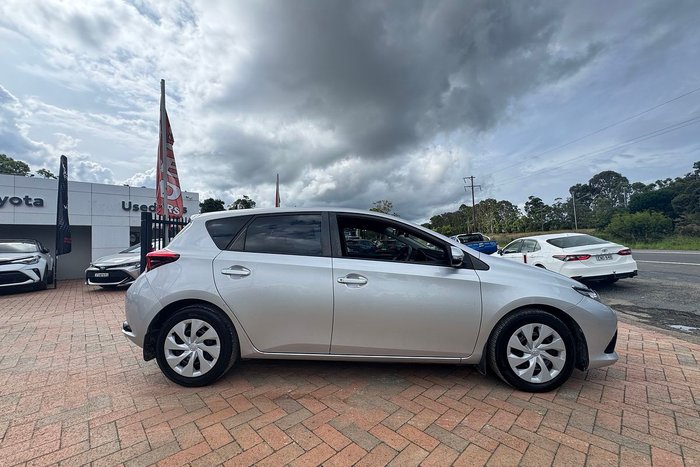 2015 Toyota Corolla Ascent ZRE182R Silver Pearl