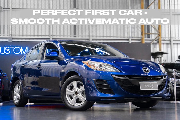 2011 Mazda 3 Neo BL Series 1 MY10 Celestial Blue
