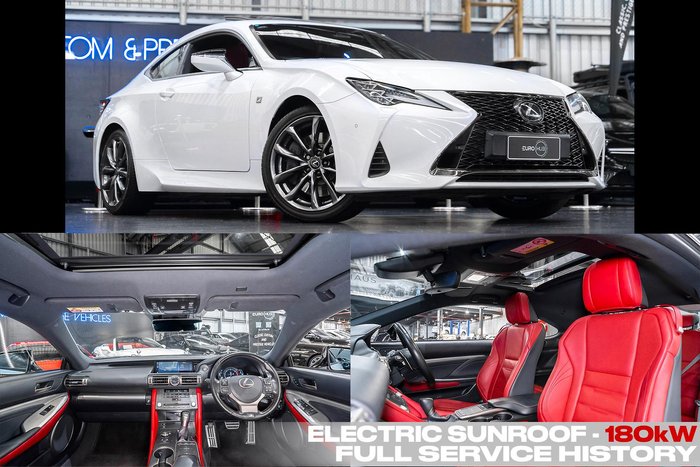 2020 Lexus RC 300 F Sport ASC10R White Nova