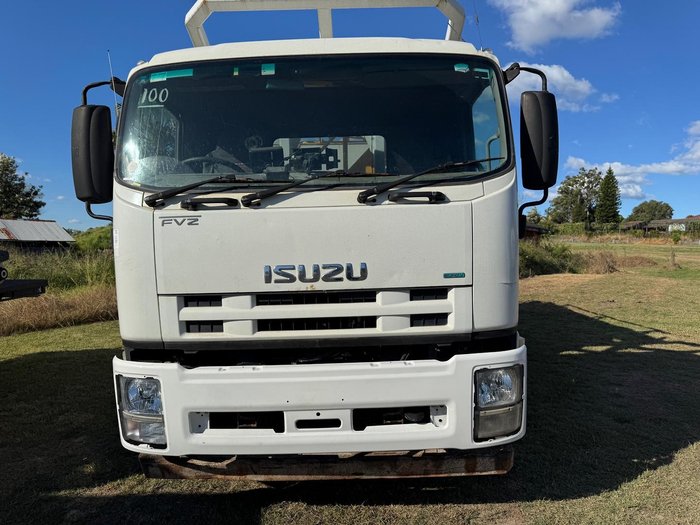 2012 Isuzu F Series FVZ 1400 WHITE