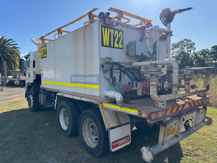 2012 Isuzu F Series FVZ 1400 WHITE