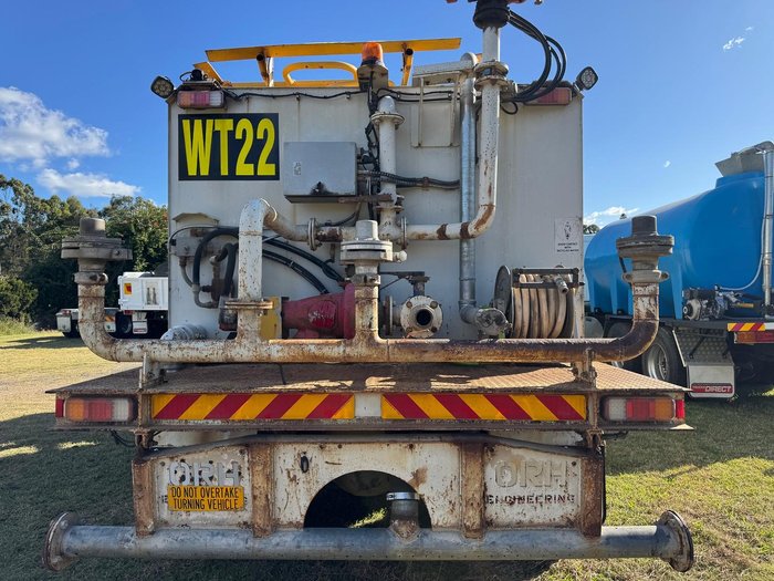 2012 Isuzu F Series FVZ 1400 WHITE