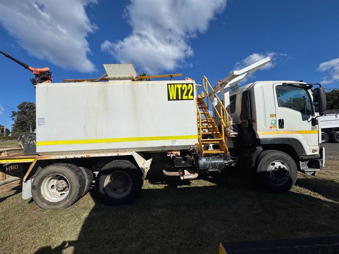 2012 Isuzu F Series FVZ 1400 WHITE