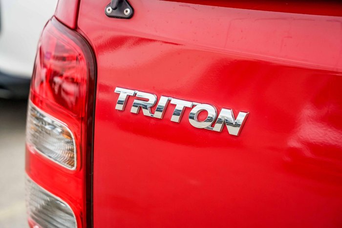 2016 Mitsubishi Triton GLX+ MQ MY16 4X4 Dual Range Red