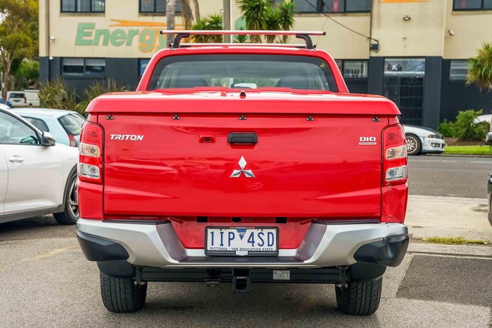 2016 Mitsubishi Triton GLX+ MQ MY16 4X4 Dual Range Red