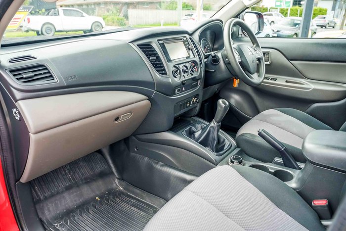 2016 Mitsubishi Triton GLX+ MQ MY16 4X4 Dual Range Red